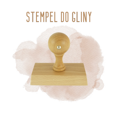 Stempel do gliny prostokątny