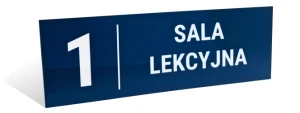Tabliczka na drzwi, Sala Lekcyjna, Oznaczenia Sal