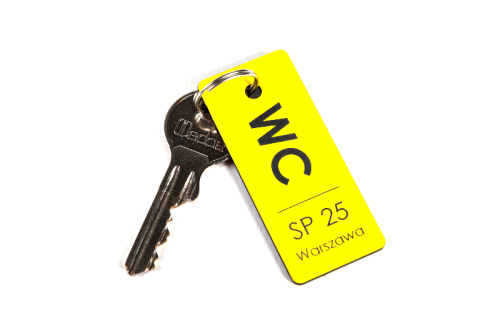 Brelok do kluczy dla szkoły